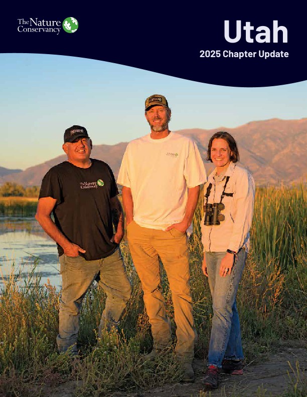 Cover of the 2025 TNC Utah fall newsletter.