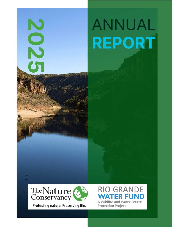 Cover of the 2025 RGWF Annual Report.