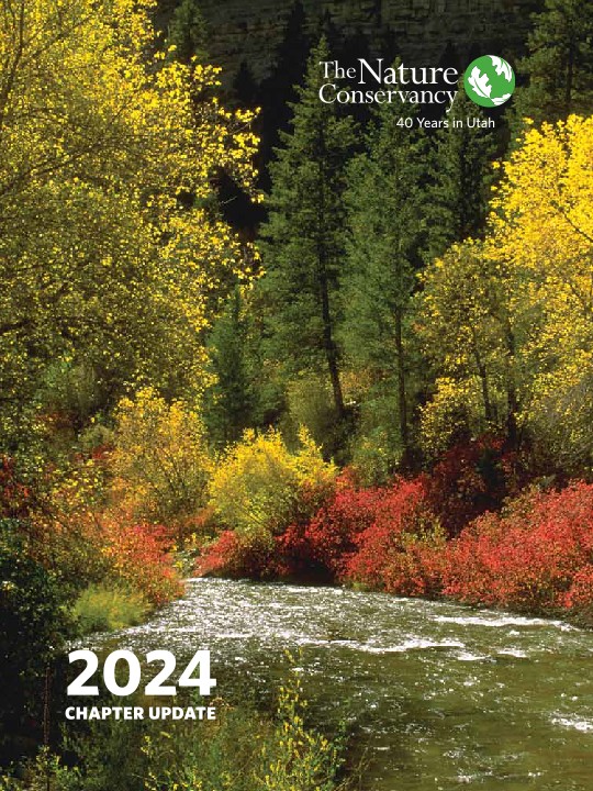 Cover of the 2024 TNC Utah chapter update.