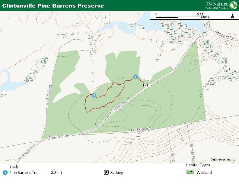 Thumbnail image of preserve trail map.
