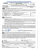 TNC 2017 IRS Form 8453-EO (Fiscal Year 2018)