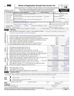 Form 990 2018 (FY19)