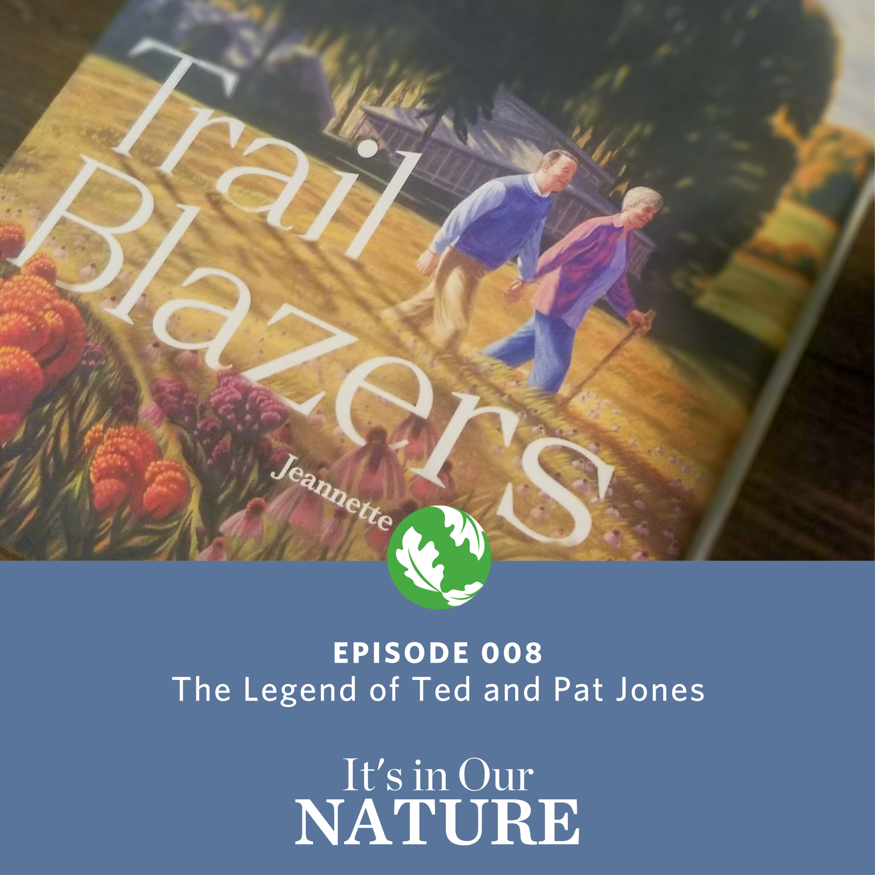 An image of a book cover with the title "Trail Blazers"