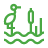 Ícono de lagos y humedales saludables