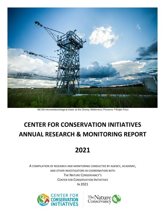 Center for Conservation Initiatives Annual Research and Monitoring Report for 2021