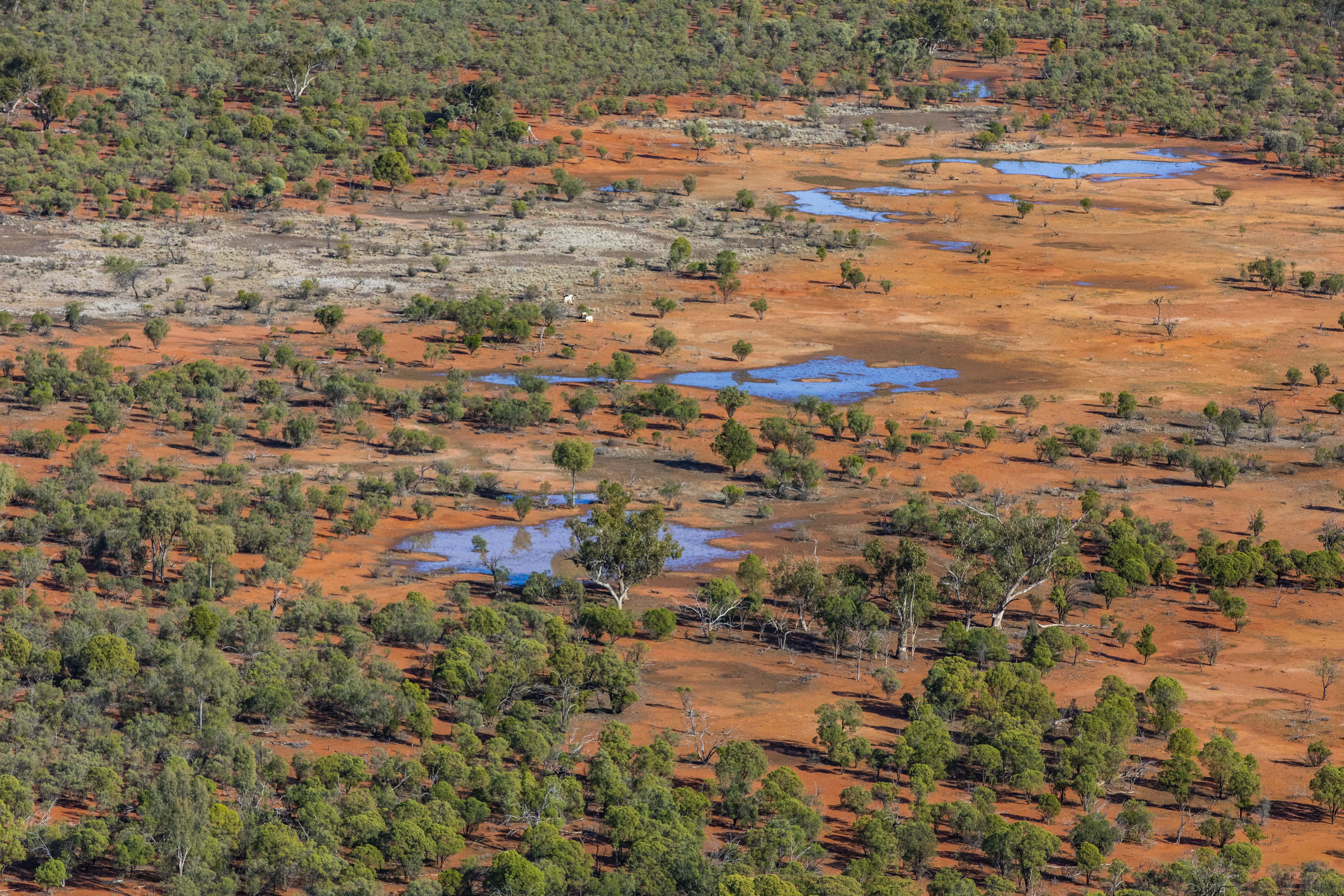 north-west of Bourke