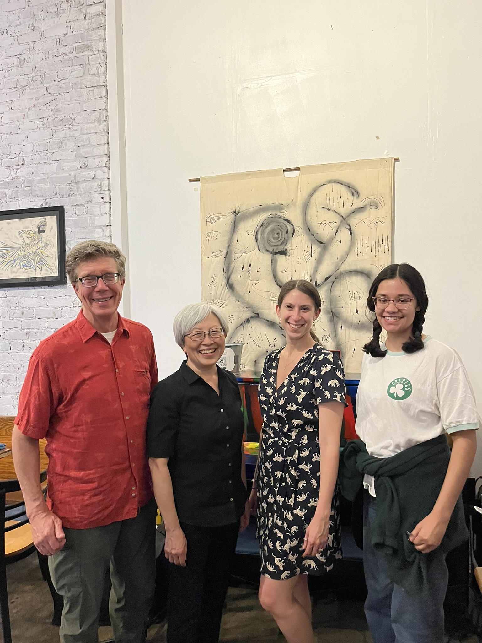 Four members of TNC in Massachusetts' Policy and Partnerships team pose together at TNC's North America Policy Conference.