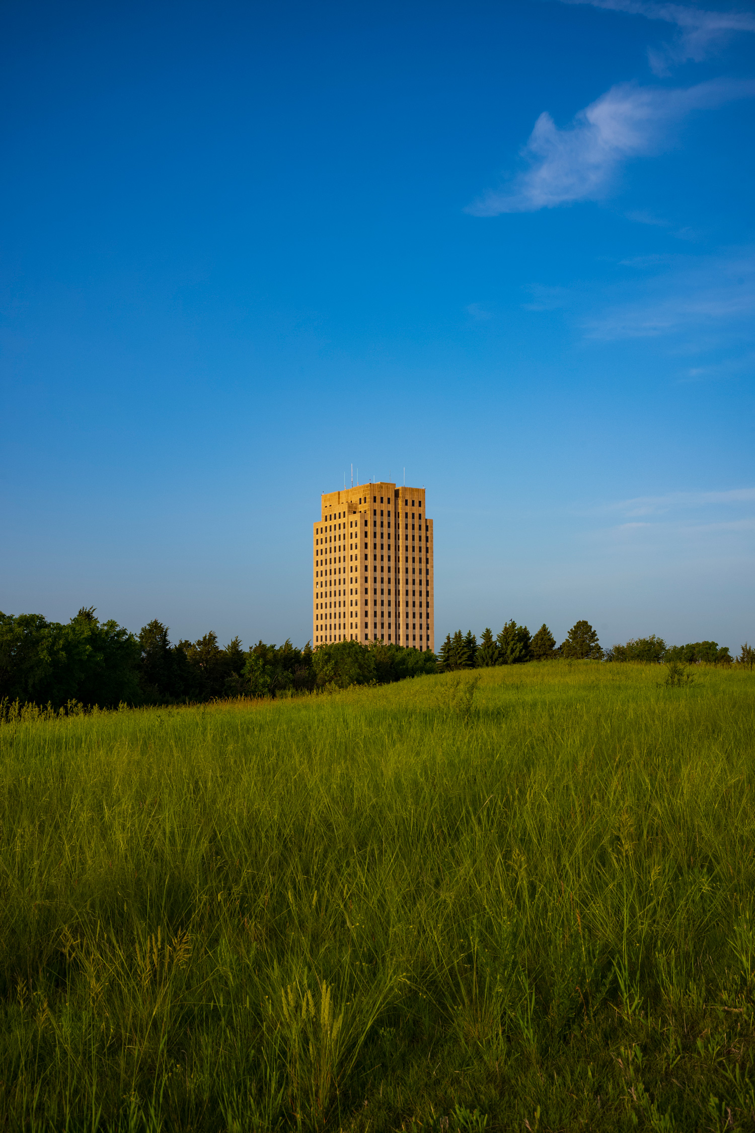 North Dakota Capitol building.